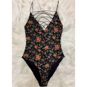 3/$15 Forever 21 floral mesh bodysuit